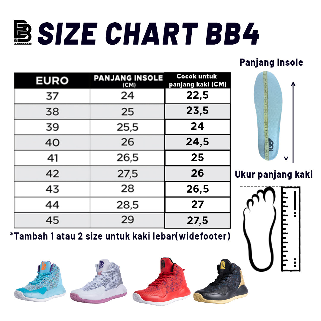 Sepatu Basket BALLERBRO BB4