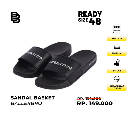 Sandal Ballerbro | Sandal Basket Sandal Olahraga Sandal Slipper Flip Flop Pria Wanita Ukuran 35-48