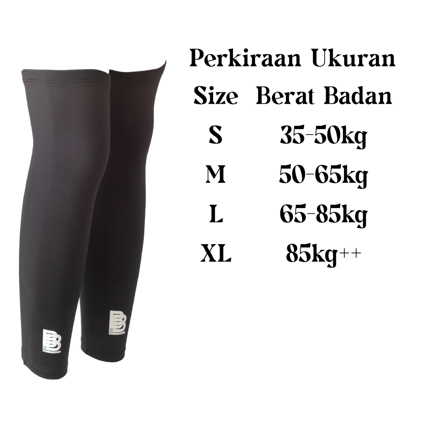 Leg Sleeve / Knee Sleeve / Sleeve Kaki BALLERBRO